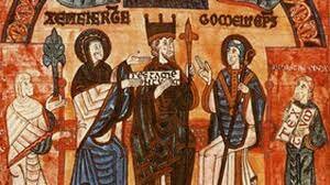 Alfons III divideix el seu territori