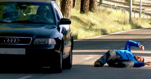 Quan em van atropellar