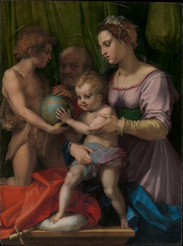 La sainte Famille et saint Jean-Baptiste/Andrea del Sarto