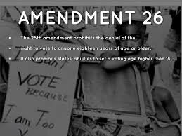 26th Amendment Ratified