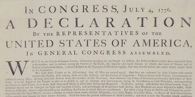 Declaration of Independence