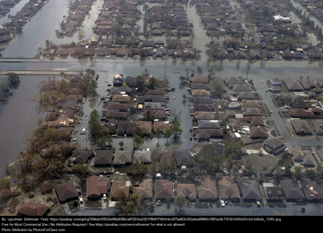 Hurricane Katrina Strikes America