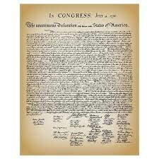 Declaration of independence