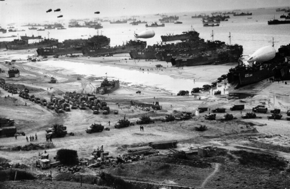 Invasion of Normandy Beach