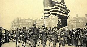America enters WWI
