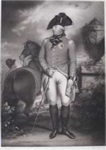 King George III dies