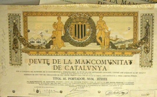 Es va construir la Mancomunitat