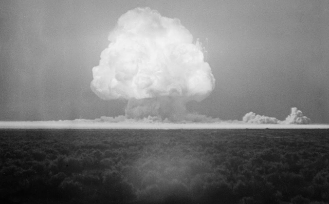 The first Nuclear weapon is tested