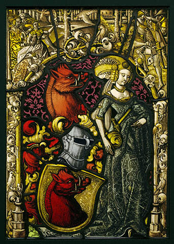 Renaissance stained glass