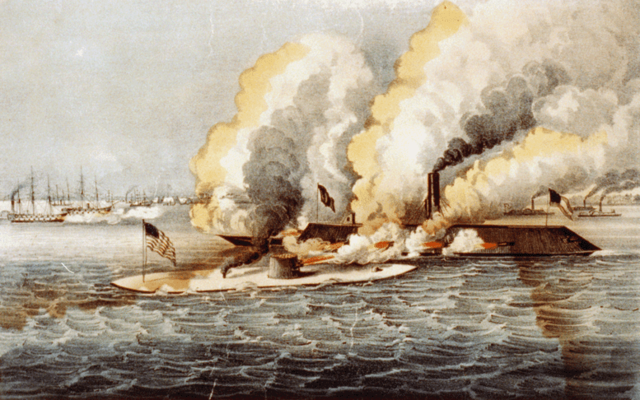 Naval Battles: Monitor and Merrimack