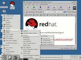2000.-  Red Hat Linux.- Sistema operativo basado en LINUX realizado por la compañia Red Hat
