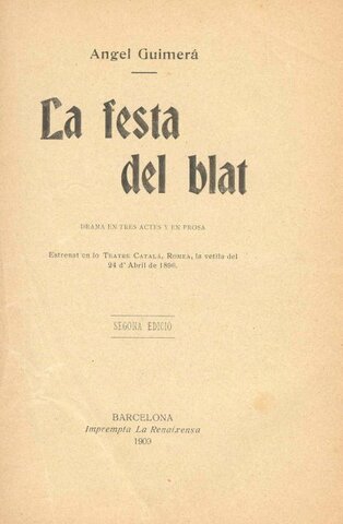 La festa del blat