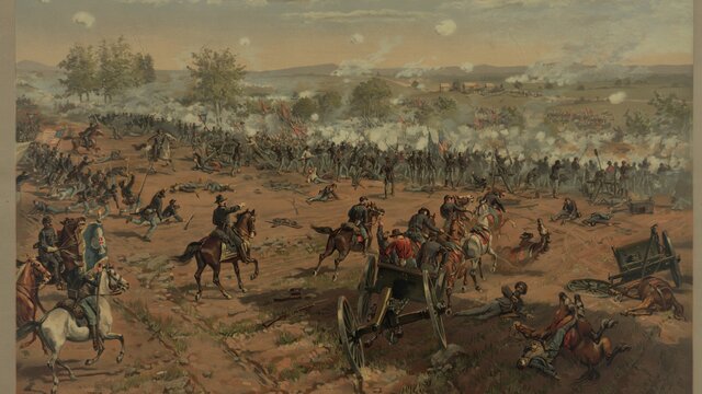 The Battle of Gettysburg