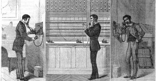 The First Telephone Exchange