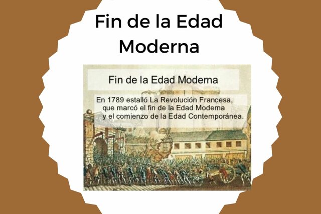 Fin de la Edad Moderna