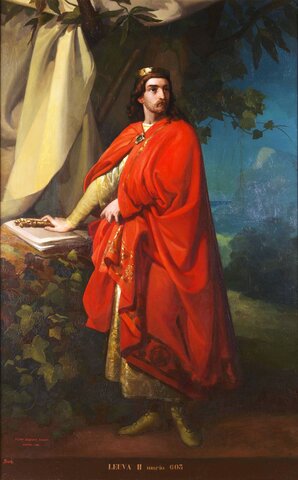 Muerte de Recaredo I y sucesión del trono a Liuva II