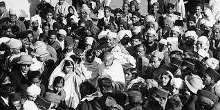 Movimiento para abandonar la India - Reparto de India -