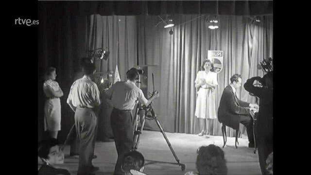 Primera emissió de TV a Espanya