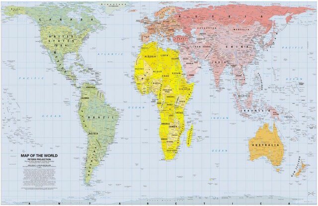 Proyección Gall-Peters