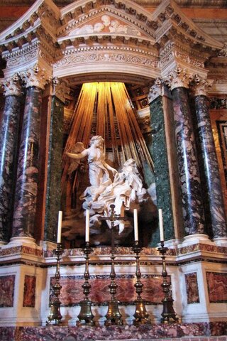 La transverbération de Sainte Thérèse/Le Bernin