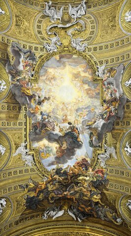 Triomphe de Jésus/Giovanni Battista Gaulli