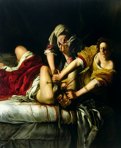 Judith et Holopherne/Artemisia Gentileschi