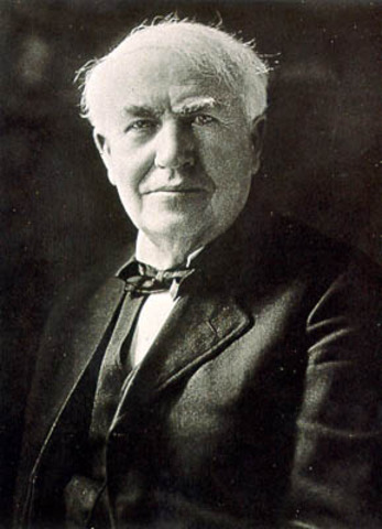 Thomas Edison invents the light bulb