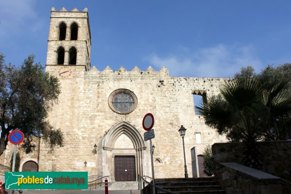 Església Santa María a Blanes.