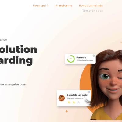 Timeline: Frise chronologique du Onboarding