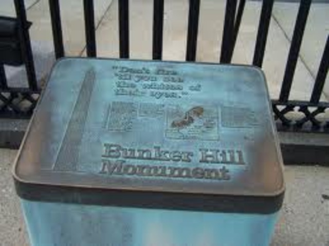 Battle of Bunker hill