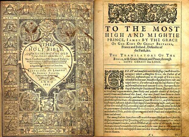 The king James Bible