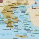Atene grecia mappa