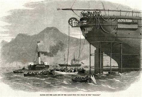 The first translantic telegraph cable