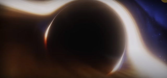 Colision de una estrella con un agujero negro