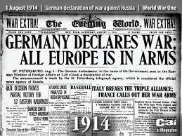 World War 1 Begins