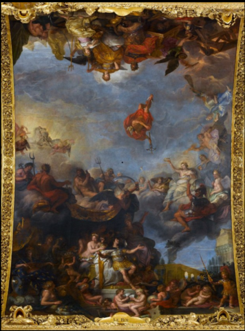 le roi gouverne par lui-même/Le Brun