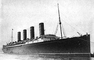 Lusitania Sunk by German U-Boat