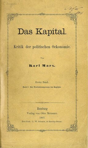 First Volume of The Capital (book)