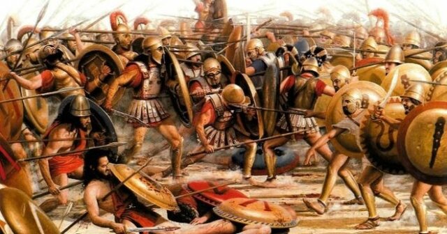 I persiani vogliono sconfiggere Atene e Sparta aiuta i persiani