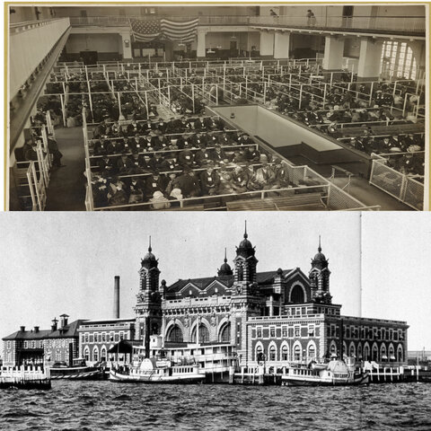 Ellis Island or "Heartbreak Island"