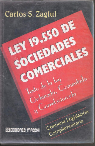 Sanción Ley Nº 19.550
