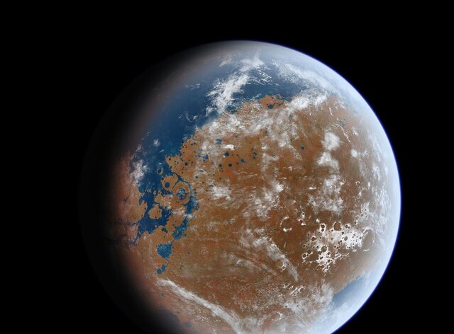 La presencia de agua en Marte