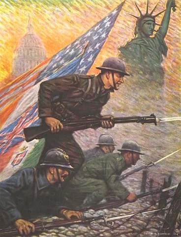America Joins World War I