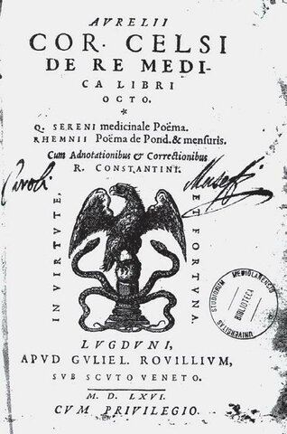 Aulo Cornelio Celso (25 a.n.e.- 40 n.e.)