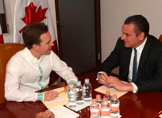 Parlamentarios canadienses y un diplomático de alto nivel visitaron Chiapas