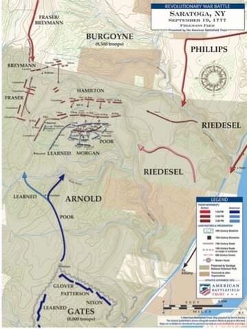 Burgoyne Submits his Plans for the Northern Invasion