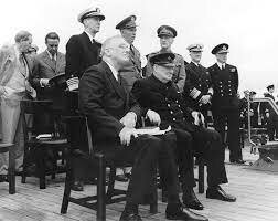 Atlantic Charter Conference with Churchill