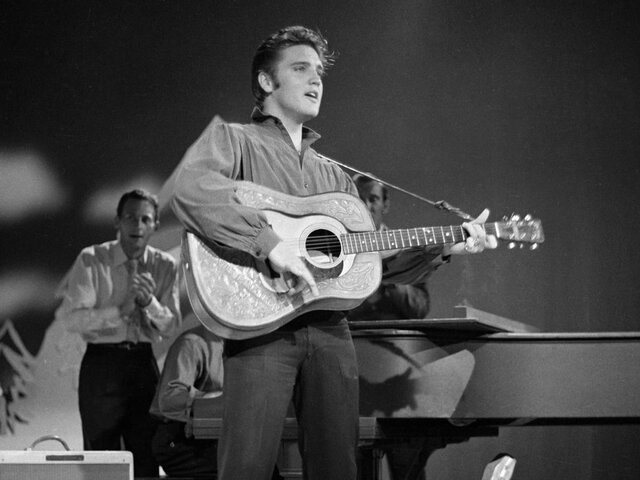 Elvis Presley Appears on the Ed Sullivan Show