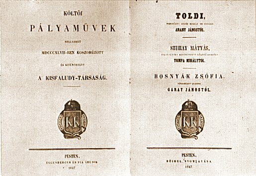 Megírta a Toldi című művét