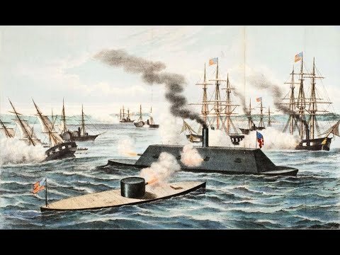 Naval battles- battle of Hampton roads